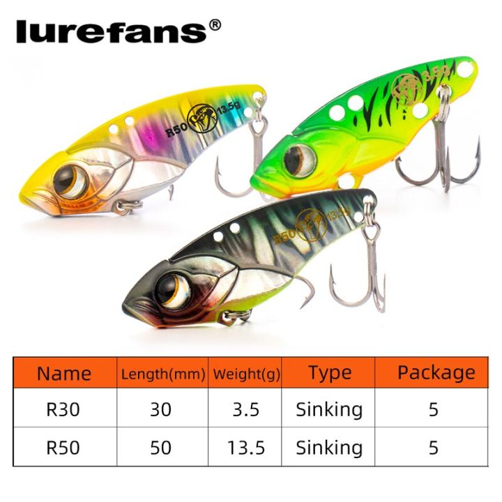 lurefans-ใหม่30-50มม-5แพ็ค-ล็อตเหยื่อตกปลาแบบจมงูหางกระดิ่งเทียมเหยื่อสำหรับปลาดุกเทียมเหยื่อตกปลา