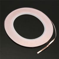 ✣ 1 Roll 3mmx30m Single Conductive Copper Foil Tape Strip Adhesive Shielding Mask High Temperature Tape