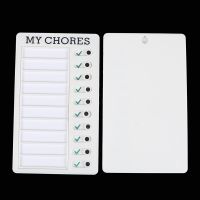 New RV Checklist Plastic Memo Board Chore Chart Reusable Message Checklist Daily Planner Behavior