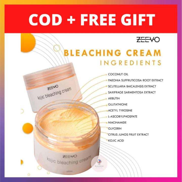 Zeevo Kojic Bleaching Cream 100ml Authorized Seller Face Body