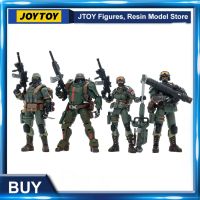 JOYTOY 1/18ตุ๊กตาขยับแขนขาได้แอนิเมชั่น Infinity Ariadna Heavy Armour Team (4ชิ้น/เซ็ต) Gratis Ongkir