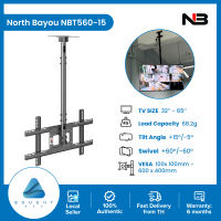 NB North Bayou T560-15 ขาแขวนทีวี ติดเพดาน 90° ที่ยึดทีวี ขายึดทีวี ขาแขวนทีวี รองรับหน้าจอ 32-65 นิ้ว รับน้ำหนัก 68.2kg