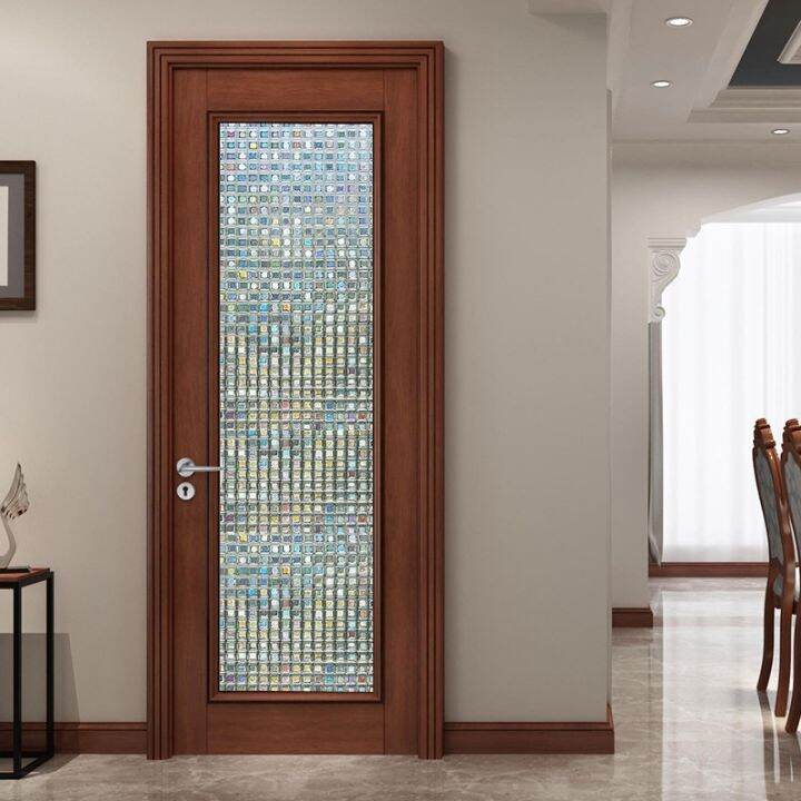 rainbow-decorative-window-film-tinted-static-self-adhesive-cling-glass-stickers-3d-mosaic-privacy-glass-foil