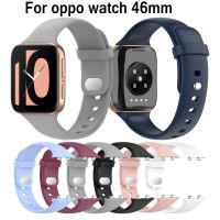 shuzhib Soft Silicone Watch Strap For Oppo Watch 46mm Watchband Replacement Wristband Sport new Bracelet For Oppo Watch 46mm Accessories