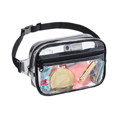 Adjustable Waist Festivals Women Sports Travel Bag Pouch Approved Strap Stadium Fanny Clear