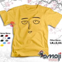 【New】Saitama Face One Punch Man Oppai T-shirt printed with unique