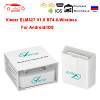 V1.5 OBD2 ELM 327 V 1 5 Viecar PIC18F25K80บลูทูธ4.0 ODB2รถยนต์วินิจฉัยเครื่องมืออัตโนมัติ OBD 2อะแดปเตอร์สแกนเนอร์