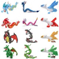 Peluche Pokemon Galarian Rayquaza Charizard Dragonair Latios ตุ๊กตาโปเกมอนของเล่นยัดใส้แบบนุ่มสัตว์ของขวัญสำหรับเด็ก