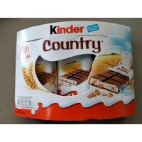 ?Import for U? Kinder Country Chocolate ช็อคโกแลต 211กรัม