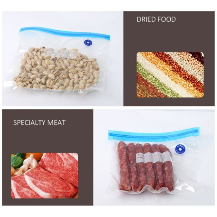 คู่มือ-t-รูปร่างถุงสูญญากาศดูดปั๊มลมอาหารซีลที่เก็บกระเป๋าบีบอัดปั๊มบ้านเครื่องมือ