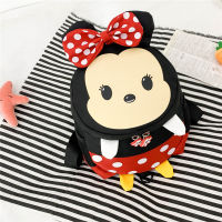 Disney Mickey Minnie Backpack for kids Student kindergarten Large Capacity Breathable Fashion Personality Bags