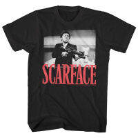 ฟิล์มเสื้อยืด Scarface Tony Montana บิ๊กปืนเพื่อนเล็กๆน้อยๆผู้ชายเสื้อยืดแฟชั่นผู้ชายเสื้อผ้า Pacino G Angster ภาพยนตร์กราฟิกเสื้อยืดที่มีคุณภาพสูง