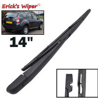 Ericks Wiper 14" Rear Wiper Blade &amp; Arm Set Kit For Renault Dacia Duster I L35 2011 - 2017 Windshield Windscreen Rear Window