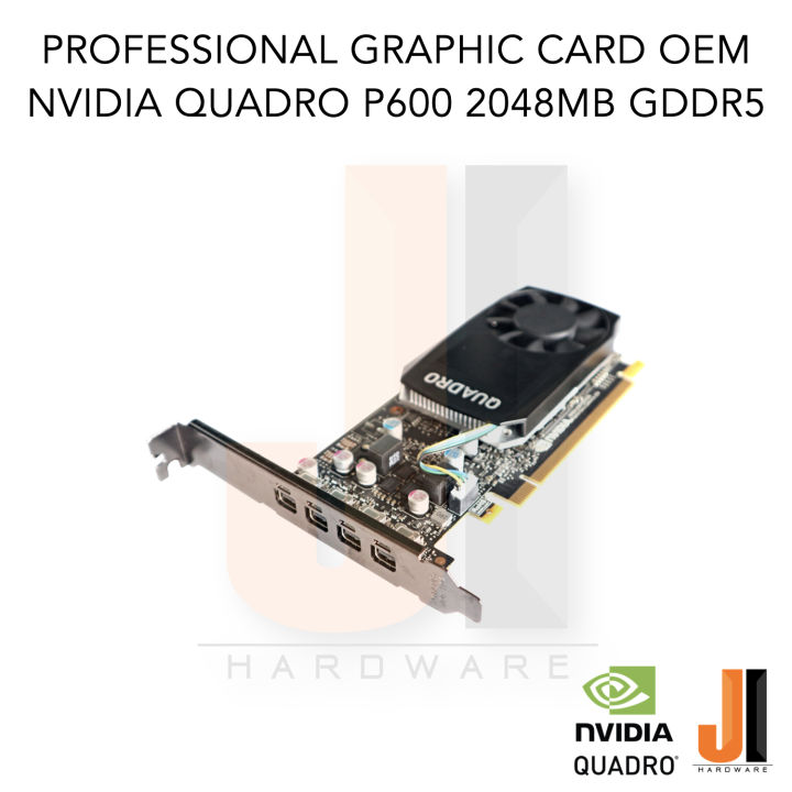 professional-graphic-card-nvidia-quadro-p600-2048mb-128-bit-gddr5-oem-สินค้ามือสองสภาพดีมีการรับประกัน