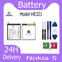 JAMEMAX แบตเตอรี่ Nokia 5 Battery Model HE321 ฟรีชุดไขควง hot!!!