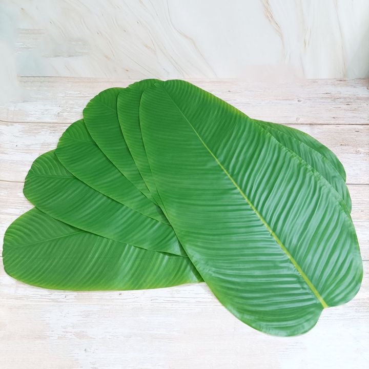 dimama-ใบตองปลอม-ใบตองเทียม-ใบตองปลอม-ใบตองเสมือนจริง-ฺbanana-leaf