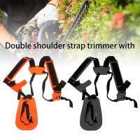 สายรัดไหล่คู่สบายประหยัดแรงงานสำหรับเครื่องตัดแปรง Trimmer Garden Pruner W Shaped Padded Belt