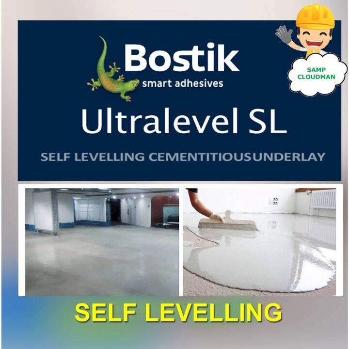 Bostik Ultralevel SL Self Levelling Cementitious Underlay 20kg Non