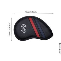 Golf Iron Cover Cover Irons Club PU Leather Golf Head Cover Golf Wood Accessories Golf Sand Head Cover