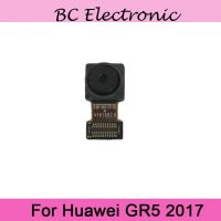 โมดูลกล้องหน้ากล้องมองหลังใหม่ของแท้1ชิ้น Huawei GR5 2017สายเคเบิ้ลยืดหยุ่นสำหรับ/GR52017กล้องเลนส์สมาร์ทโฟน SXT37122