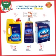 COMBO FINISH DÀNH CHO MÁY RỬA BÁT BỘT 2.5KG - MUỐI - NƯỚC BÓNG CÁC LOẠI