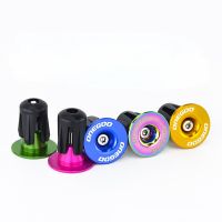 1 pair Aluminium Alloy MTB Handlebar Grips Plugs Caps for Bicycle Handlebar Accessory Bike Grip Handle Bar End Cap Handlebars