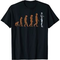 Monkey to Man to Robot Awesome Birthday Love T-Shirt Evolution from