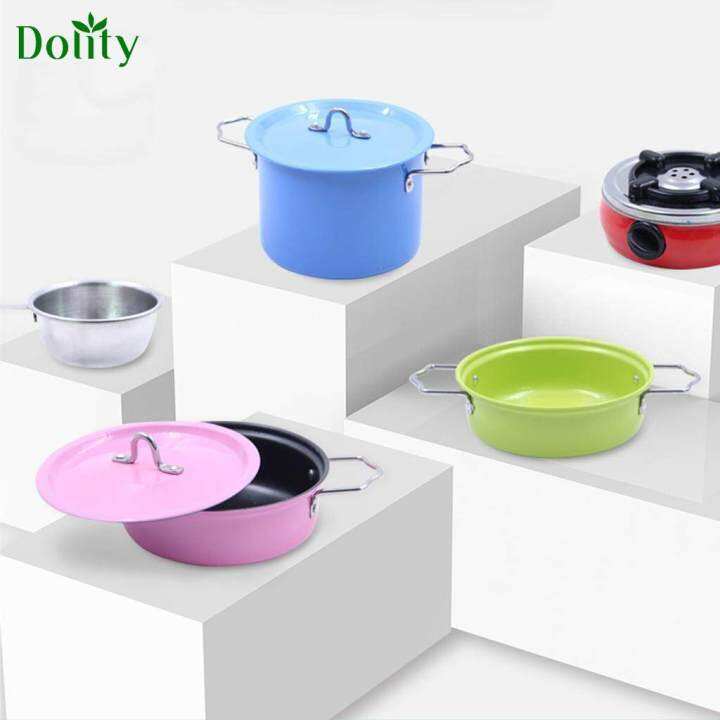 17pcs Colorful Stainless Steel Cookware Set