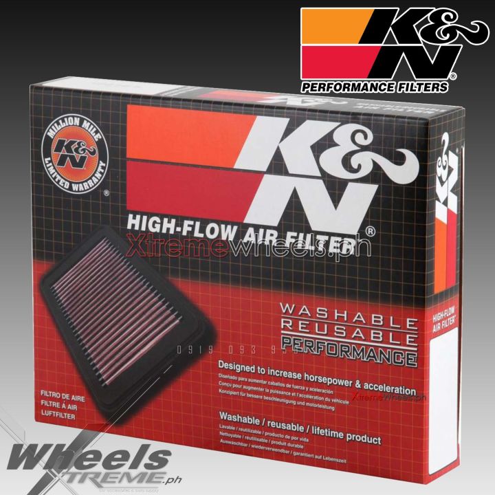 MUX / Dmax 2013 to 2024 K&N DROP IN AIR FILTER 33-3002 Made In USA FREE ...