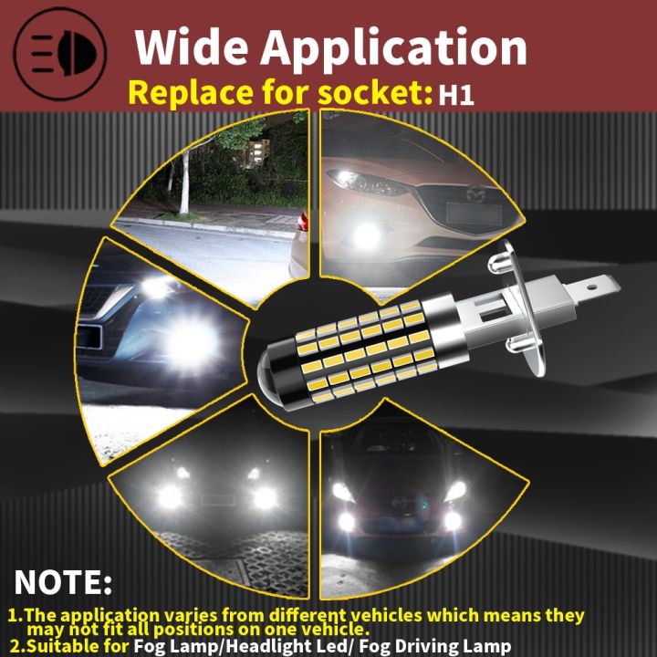 2x-h1-6000k-super-bright-white-drl-led-bulb-kit-high-beam-78-4014chips-fog-lamp-driving-light-for-auto-12v-accessoire-voiture