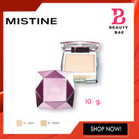 แป้ง มิสทีน นำเข้าจาก เกาหลี บีบีไดม่อน Mistine BB Diamond SPF 25 PA+++ แป้งพัฟมิสทีน นัมเบอร์ วัน 10 กรัม