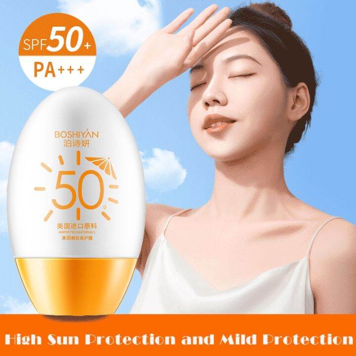 Sunscreen Cream for Face Multi Sun Cream SPF 50+ UV Isolation Whitening