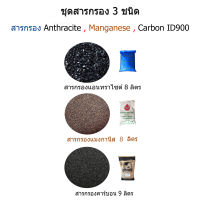 ชุดสารกรองน้ำ Anthracite,Manganese,Carbon ID900