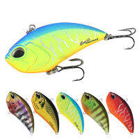 LT [มาใหม่ล่าสุด] ชุดเหยื่อตกปลา Crankbaits VIB Minnow เหยื่อตกปลาแบบแข็งเหยื่อขยับได้เรือเหยื่อล่อบนผิวน้ำสำหรับปลาเทราต์ปลาตะเพียนขนาด5.4ซม./14.5ก. V051