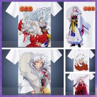 เสื้อยืดแขนสั้น พิมพ์ลายการ์ตูน Inuyasha Soma Witch Inuyasha Kimono KikyIX สไตล์ญี่ปุ่น สําหรับผู้ชาย และผู้หญิง