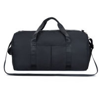 New Men Travel Duffle Bag Nylon Waterproof Women Travel Bag Toiletry Bags With Shoes Storage Box Solid Color Gym Bag Travel Bag