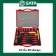 SATA ชุดบ๊อกซ์หุ้มฉนวน ป้องกันไฟฟ้า 1/2 นิ้ว 20 ตัว/ชุด,3/8 นิ้ว 16 ตัว/ชุด #092xx (VDE Socket Set)
