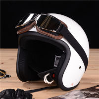 2022NEW Best Selling Vintage Goggles Motorcycle Leather Goggles Glasses Cruiser Folding Goggles 3-Color Leather 4-Color Lens