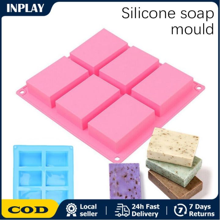 24 Cavity Rectangle Square Cake Silicone Baking Molds Handmade