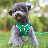 【FCL】✣ Dog Harness Adjustable Soft Breathable for Dogs Collar Chest