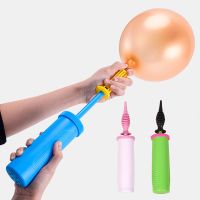 1PC Balloon Pump Plastic Balloon inflator Hand Push Air Pump Balloon Accessories for Wedding Birthday Party Decor Supplies Balloons