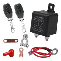 Remote Battery Disconnect Switch 12V 200A Dual Remote Control Switch Automobile Parts