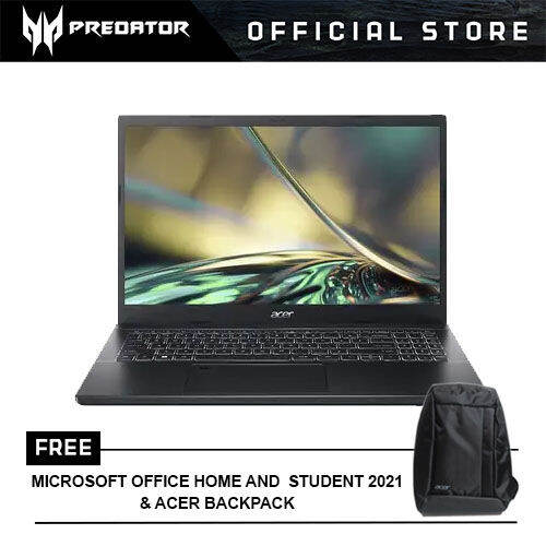 Acer Aspire 7 A715-76G-53J9 15.6inch FHD/Intel Core i5-12450H/8GB RAM ...