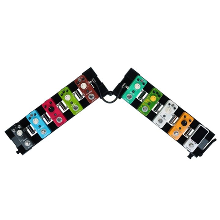 mooer-pb-10-effect-pedal-board-compact-size-and-folding-design-concept-of-mooer-10pcs-pedal-with-bag