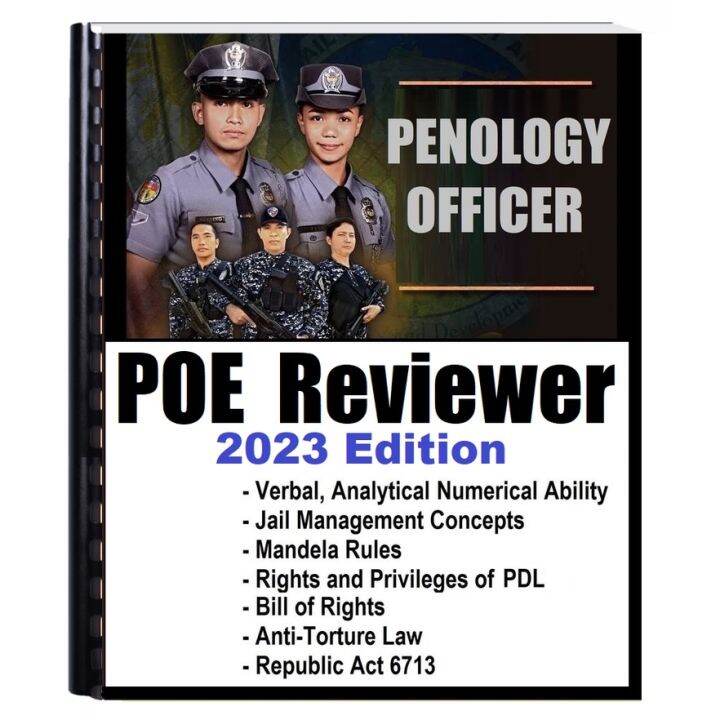 Hot Penology Officer Examination Reviewer 2023 (POE Reviewer) | Lazada PH