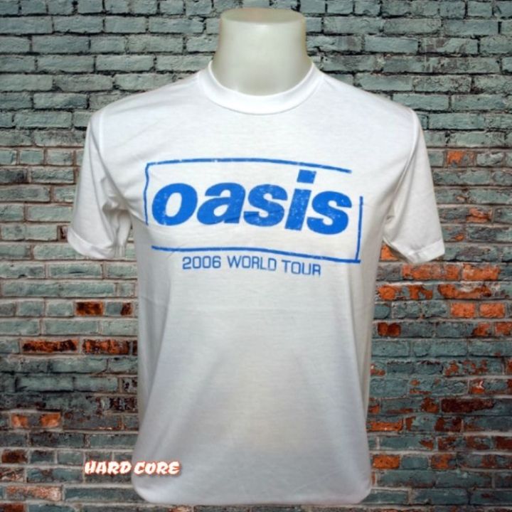 วงร็อค-เสื้อวง-oasis-วงร็อค-ไม่มีตะเข็บข้าง-คอฟิต-ป้ายusa-เสื้อร็อค-เสื้อวินเทจชาย-เสื้อทัวร์-วงดนตรีร็อคต่างประเทศ-เสื้อยืด