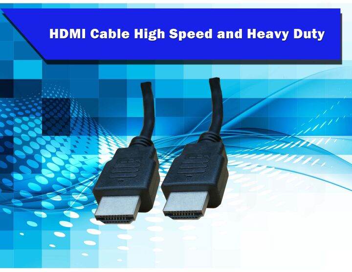 HDMI Cable 2.0 High Speed Universal Heavy Duty (HDMI male to HDMI male