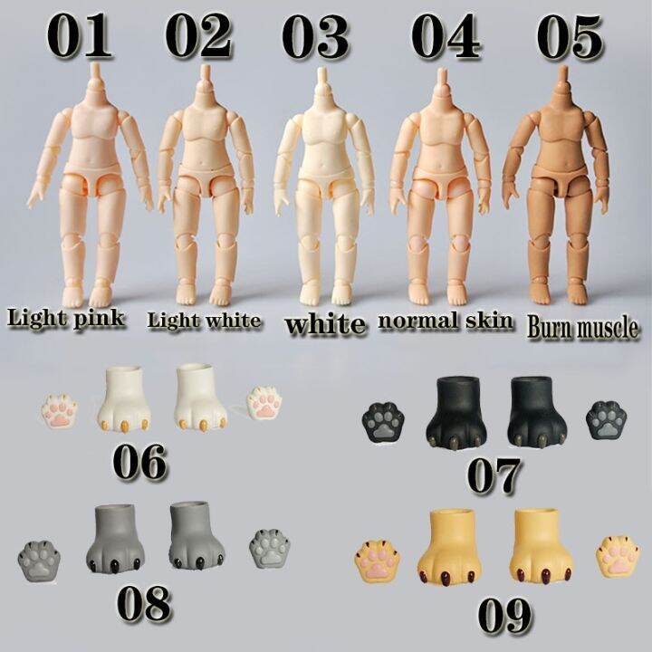 ตุ๊กตา-bjd-ymy-body-gsc-ob11-ขนาด-112-สําหรับเด็กทารก