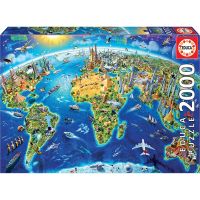 [สินค้าพรีออเดอร์] Educa jigsaw puzzle จิ๊กซอว์นำเข้า 2000 ชิ้น