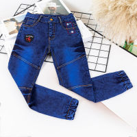 IENENS Toddler Infant Boys Clothes Skinny Motorcycle Jeans Bottoms Children Wears Garments Denim Clothing Pants Kids Baby Boy Casual Trousers 3 4 5 6 7 8 9 10 11 Years